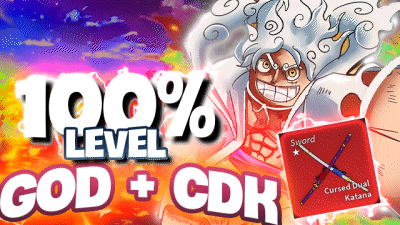 BLOX FRUITS 119K - GOD HUMAN + CDK