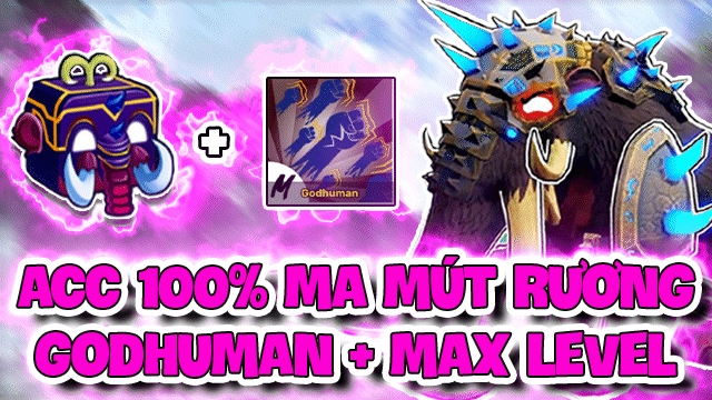 ̶2̶̶5̶̶0̶̶.̶̶0̶̶0̶̶0̶̶đ̶ | CHỈ CÒN 150.000đ - 100% TRÁI VOI MA MÚT TRONG RƯƠNG - GODHUMAN - MAX LEVEL